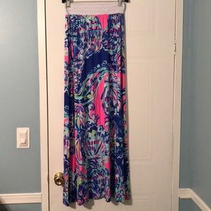 Lilly Pulitzer maxi skirt